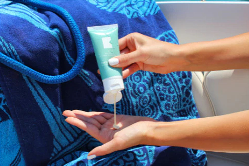 Sunscreen application