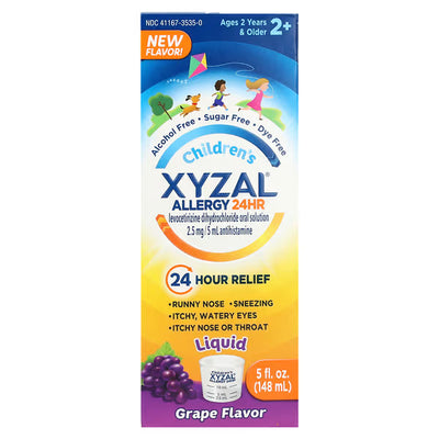 CHILDRENS XYZAL ALLERGY LIQUID 2.5MG/5ML