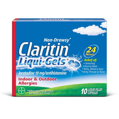 CLARITIN LIQUID GELS - 10MG