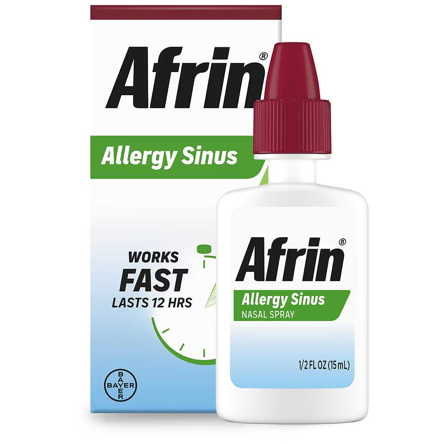 AFRIN ALLERGY SINUS SPRAY NASAL