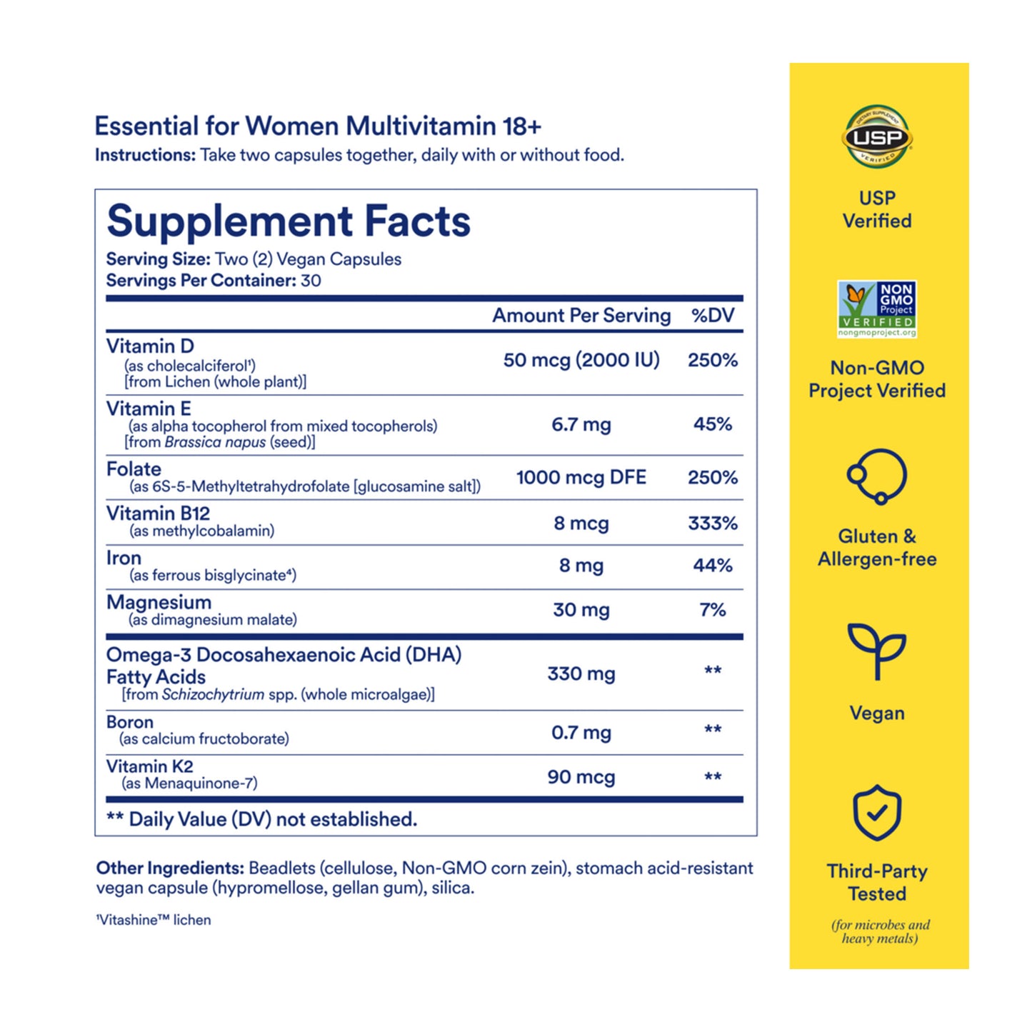 Essential for Women Multivitamin 18+ Mint