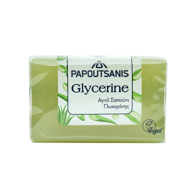 Papoutsanis Pure Glycerine Soap with Tonifying Aloe Scent
