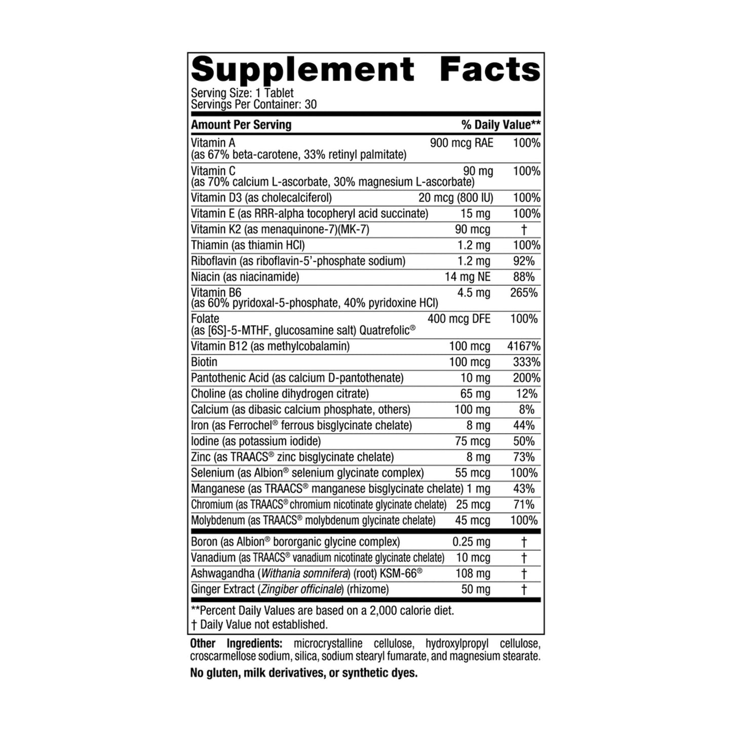 Women's One Daily Multivitamin