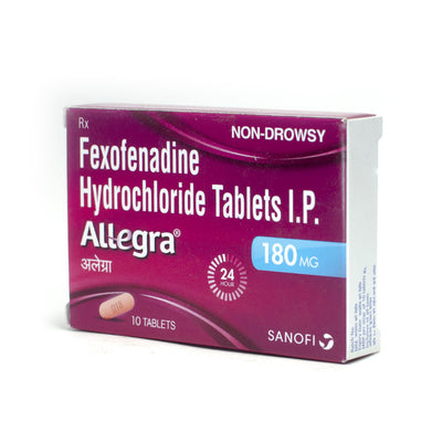 ALLEGRA ALLERGY - 180MG, 5 TABS