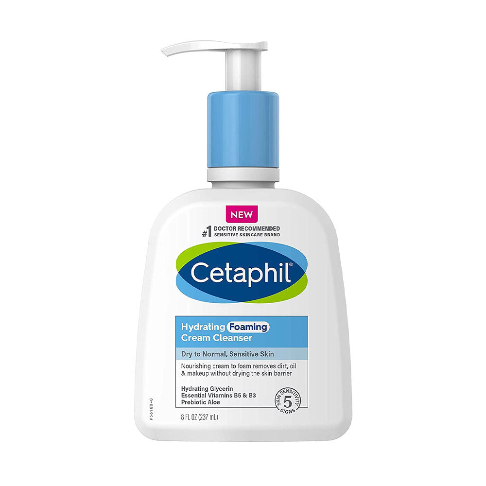 Cetaphil, Hydrating Foaming Cream Cleanser