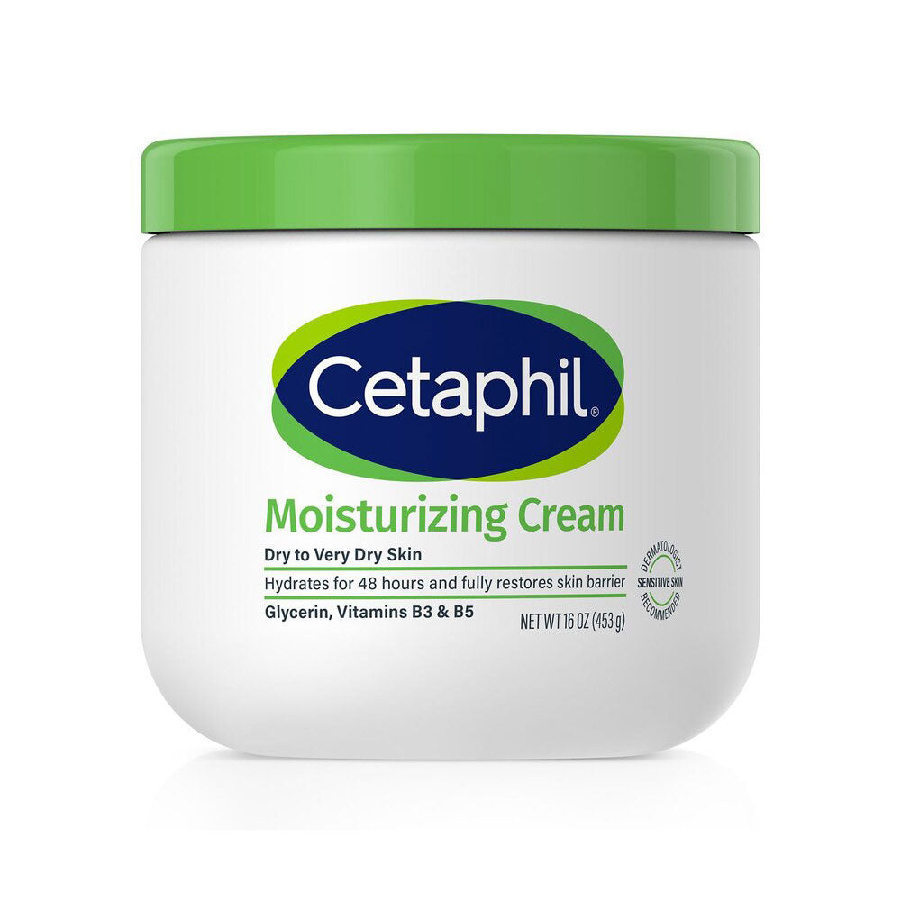 Cetaphil Moisturizing Face and Body Cream, Dry to Very Dry Skin