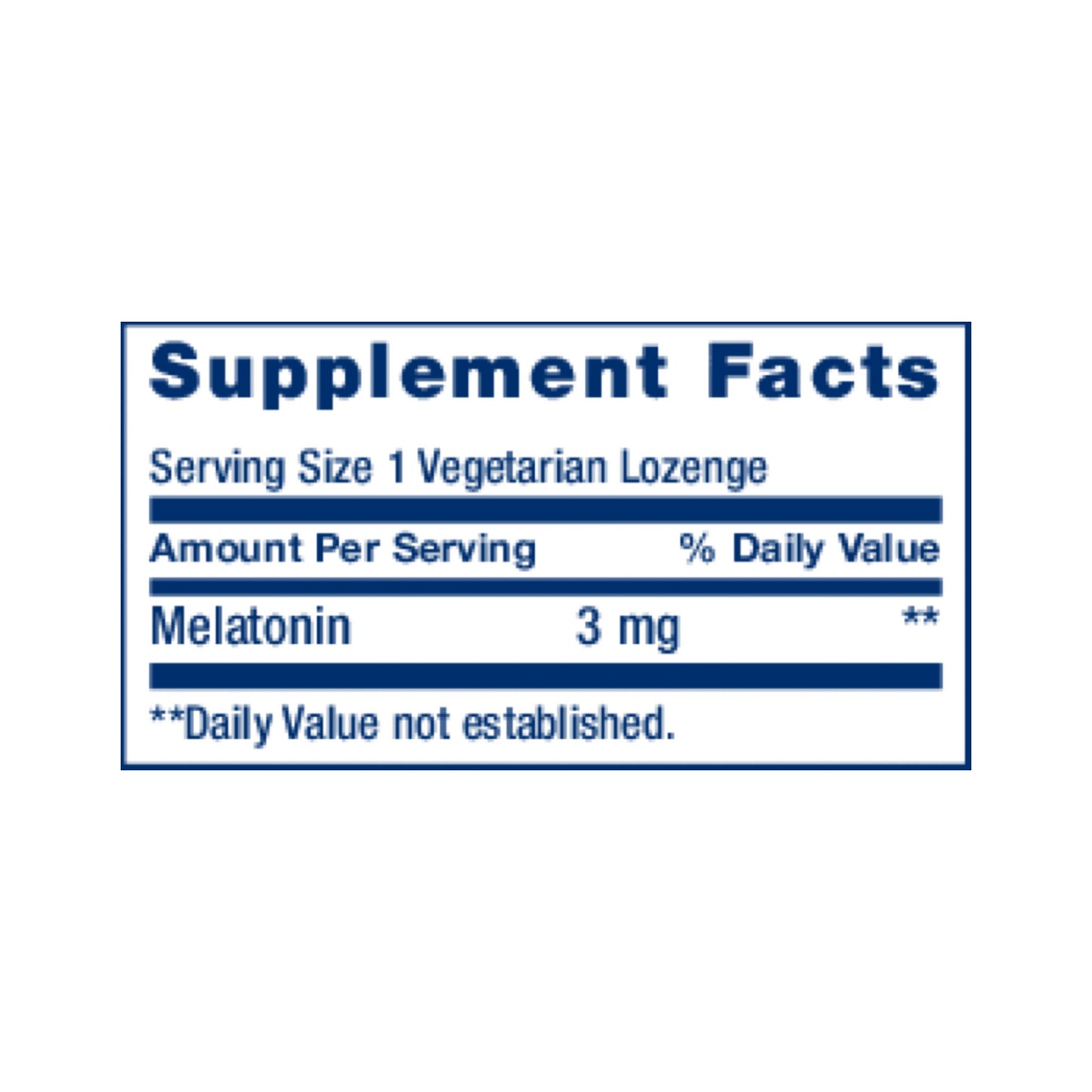 Melatonin 3mg