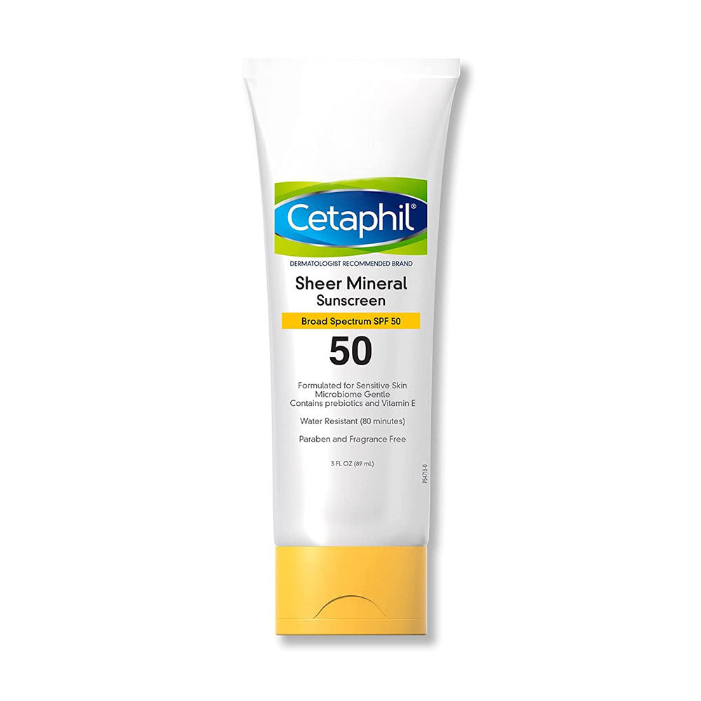 Cetaphil Sheer Mineral Sunscreen Broad Spectrum SPF 50