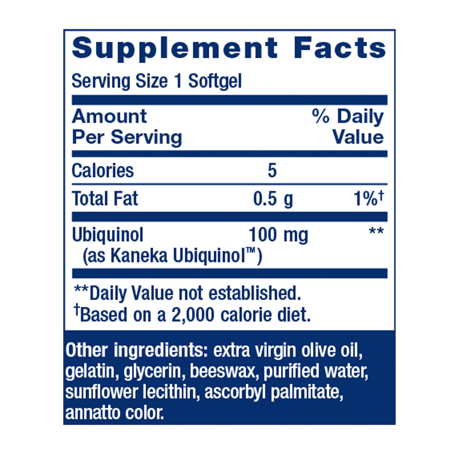 Super Ubiquinol CoQ10 100mg